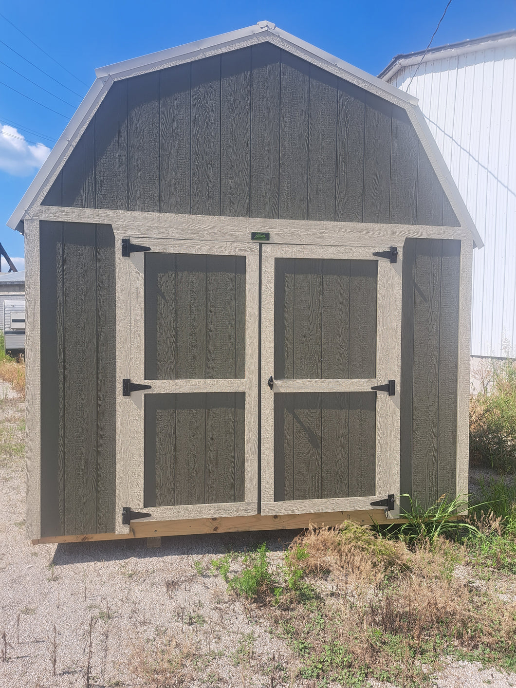 10x16 Double Lofted Barn Rent-to-Own with Free Delivery & Set-up