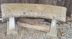 Locally custom poured concrete planters, benches, and pavers