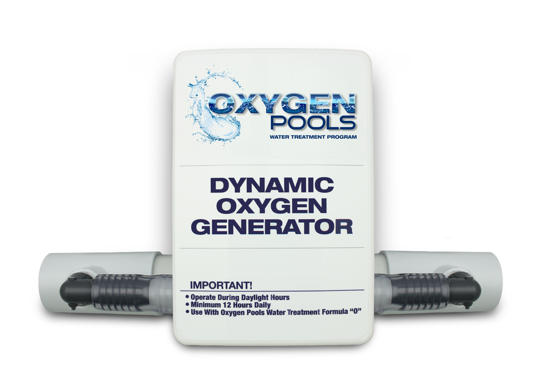 Oxygenation System CHLORINE FREE, AND NO EXPENSIVE SALT WATER POOL a SAFE ALTERNATIVE